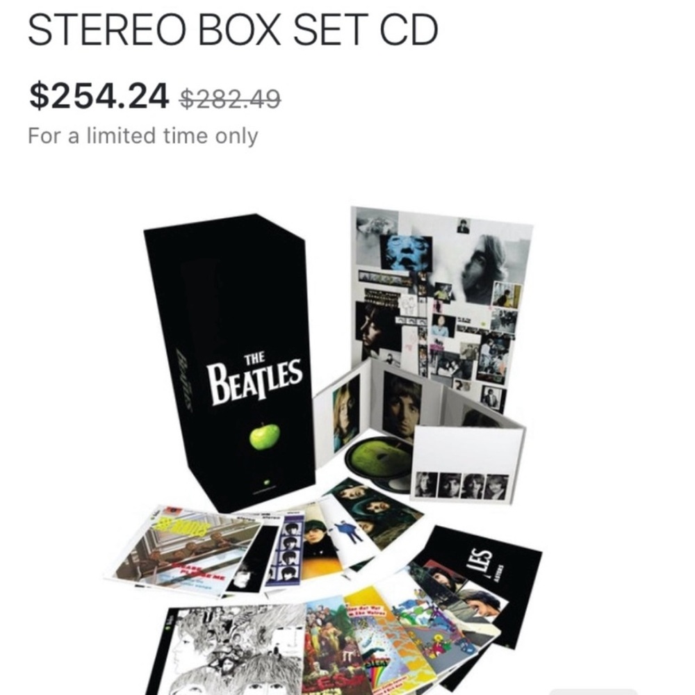 Beatles CD Box Set - Picture 5 of 5